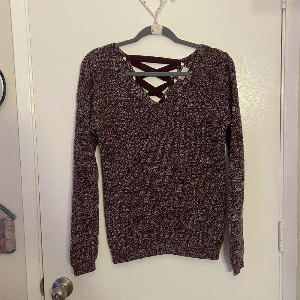 SO Plum Sweater